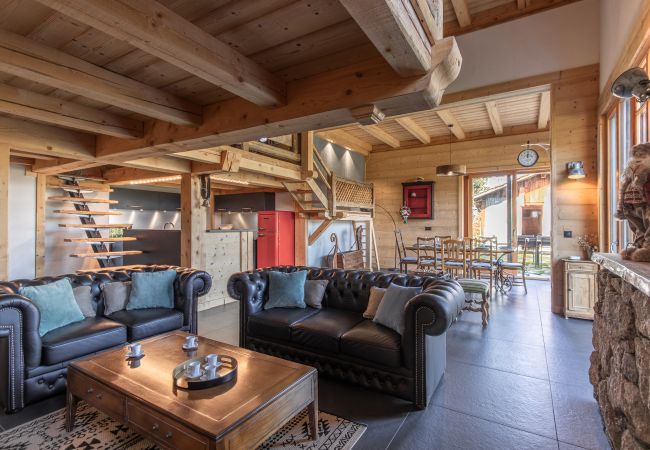  à Cordon - Appt Vincent - 200 m2 - Idéal famille - Vue Mont-B