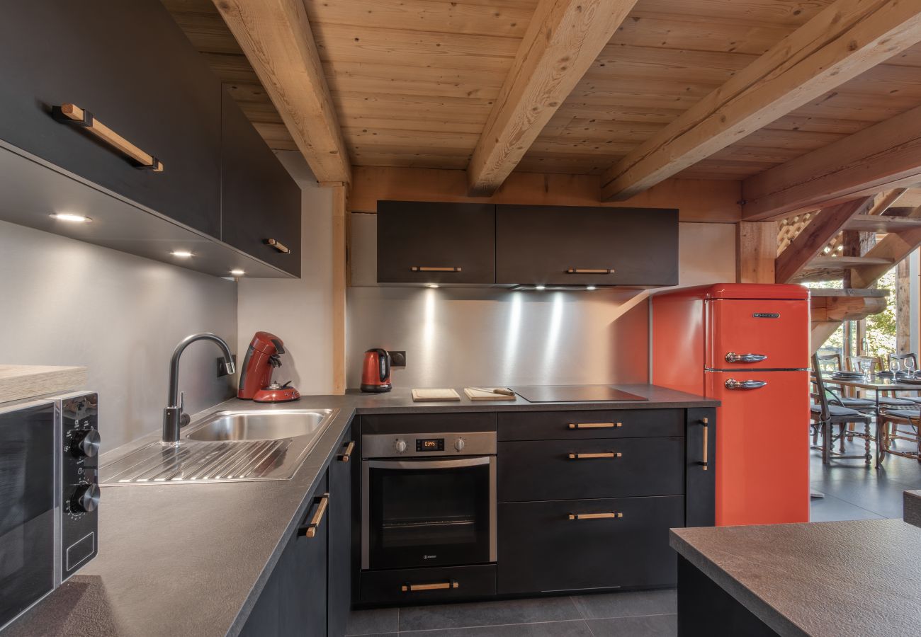 Appartement à Cordon - Appt Vincent - 200 m2 - Idéal famille - Vue Mont-B