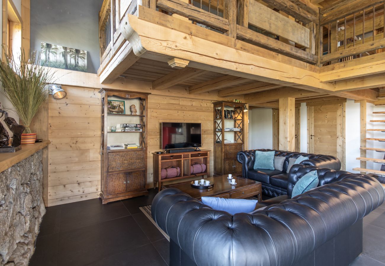 Appartement à Cordon - Appt Vincent - 200 m2 - Idéal famille - Vue Mont-B