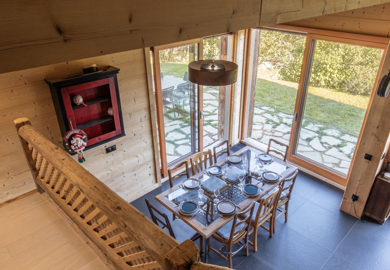 Appartement à Cordon - Appt Vincent - 200 m2 - Idéal famille - Vue Mont-B