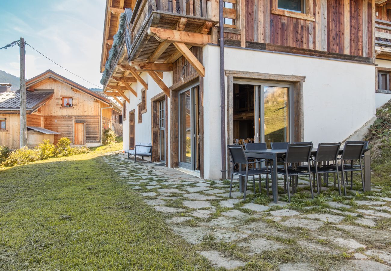 Appartement à Cordon - Appt Vincent - 200 m2 - Idéal famille - Vue Mont-B