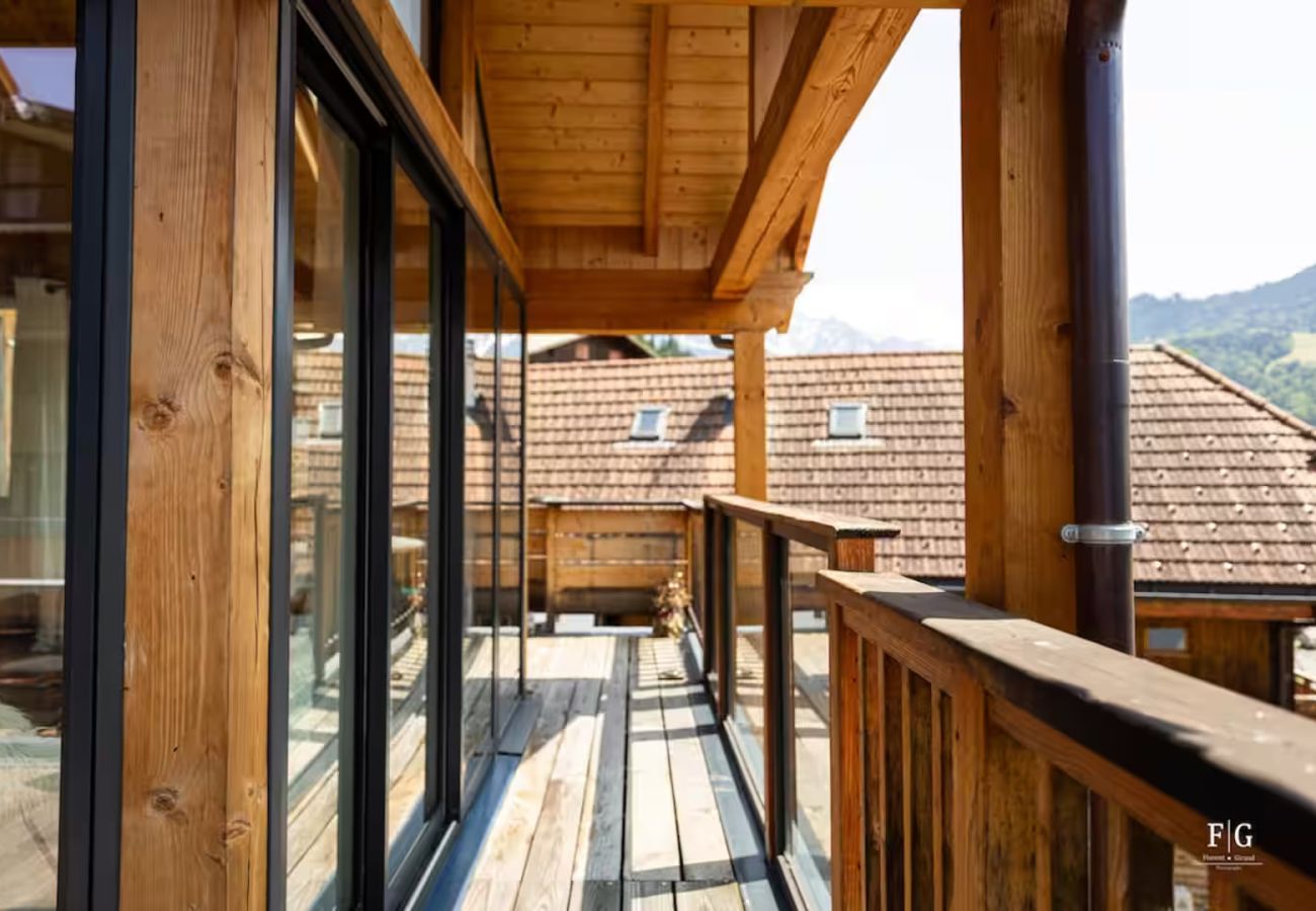 Appartement à Saint-Gervais-les-Bains - Grande Terrasse - Vue Mont Blanc