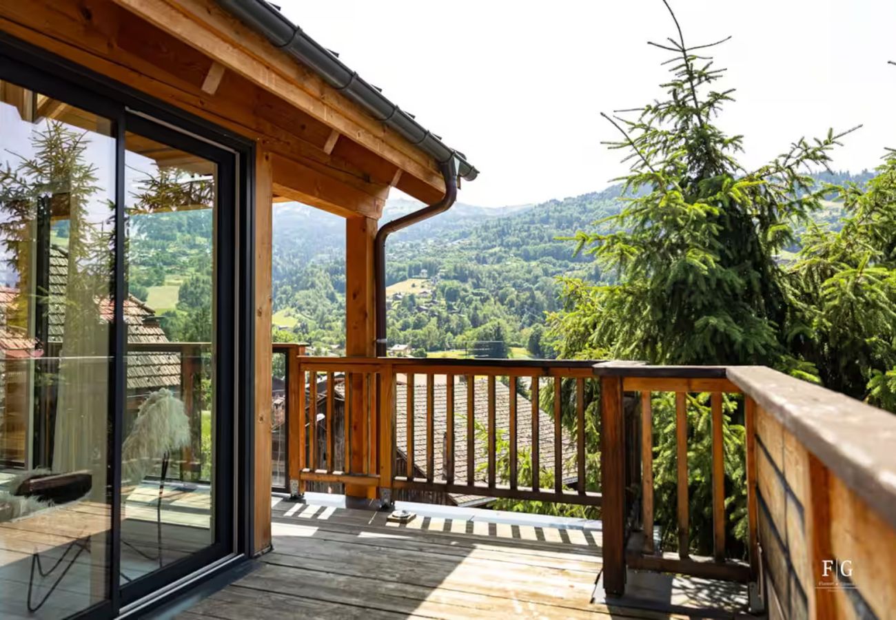 Appartement à Saint-Gervais-les-Bains - Grande Terrasse - Vue Mont Blanc