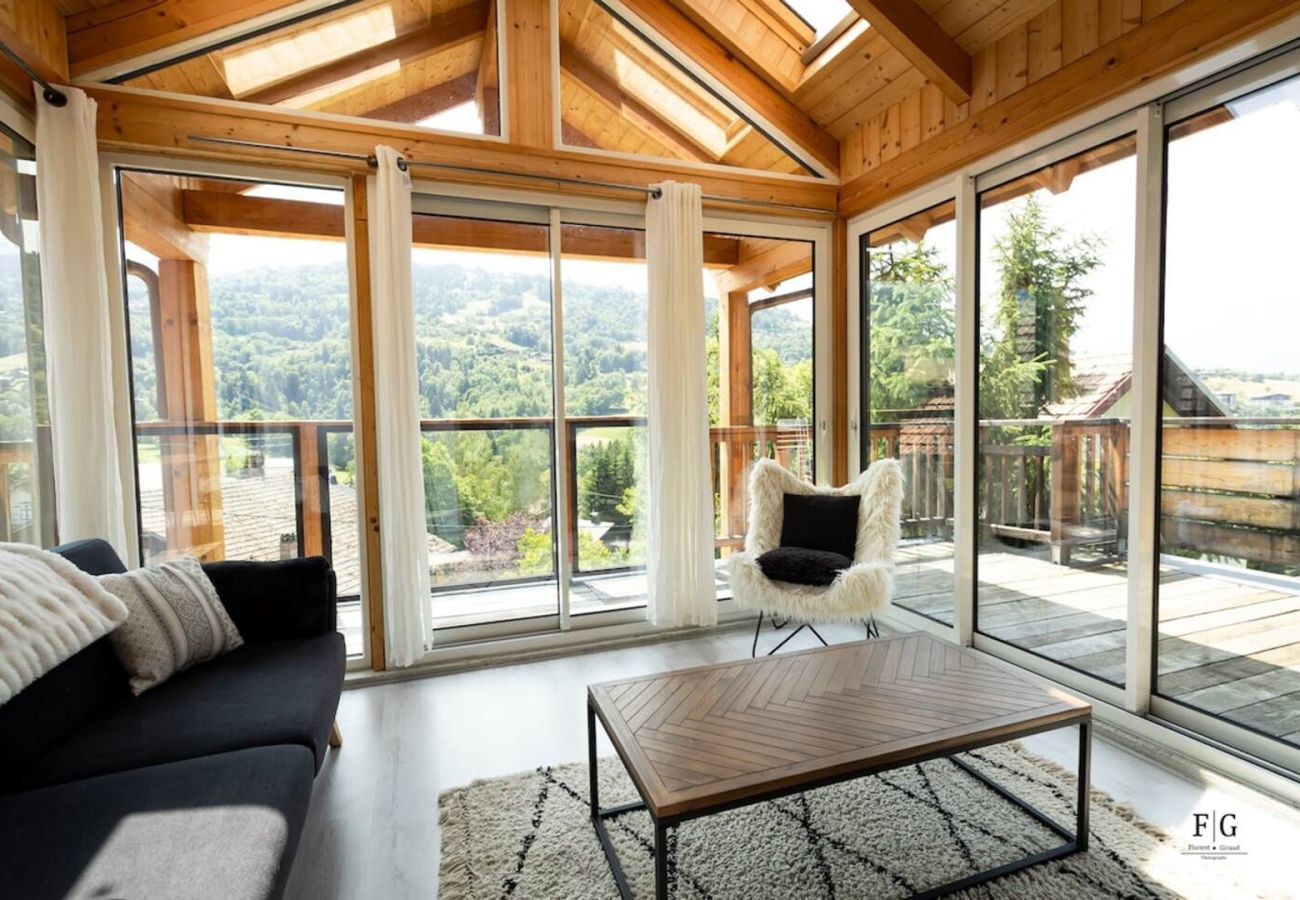Appartement à Saint-Gervais-les-Bains - Grande Terrasse - Vue Mont Blanc