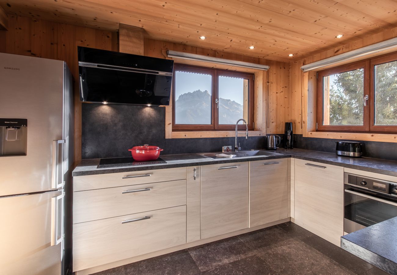 Chalet à Cordon - Chalet Mont Blanc - Départ ski -Vue exceptionnelle