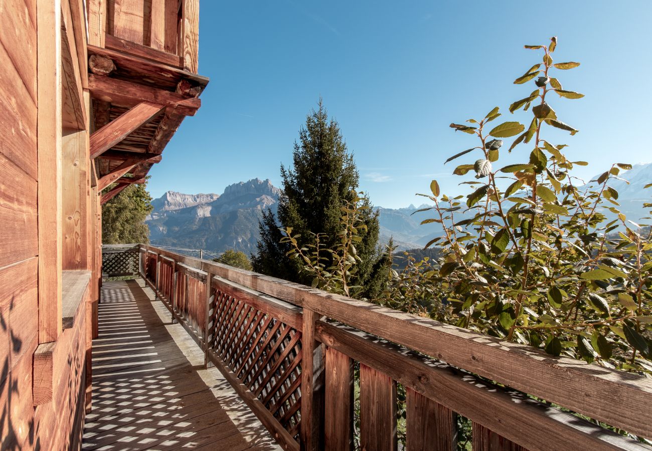 Chalet à Cordon - Chalet Mont Blanc - Départ ski -Vue exceptionnelle