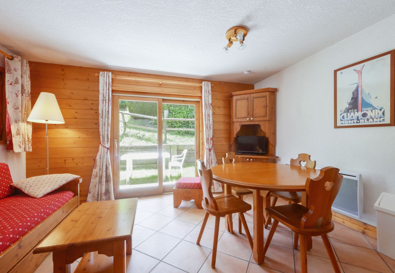 Appartement à Les Houches - Tête Rousse - Ski aux pieds - Piscine - Terrace