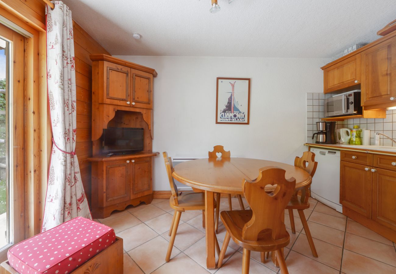 Appartement à Les Houches - Tête Rousse - Ski aux pieds - Piscine - Terrace