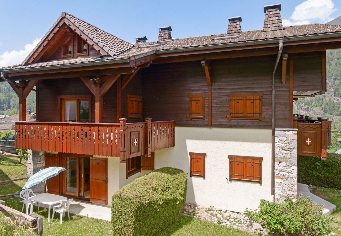 Appartement à Les Houches - Tête Rousse - Ski aux pieds - Piscine - Terrace