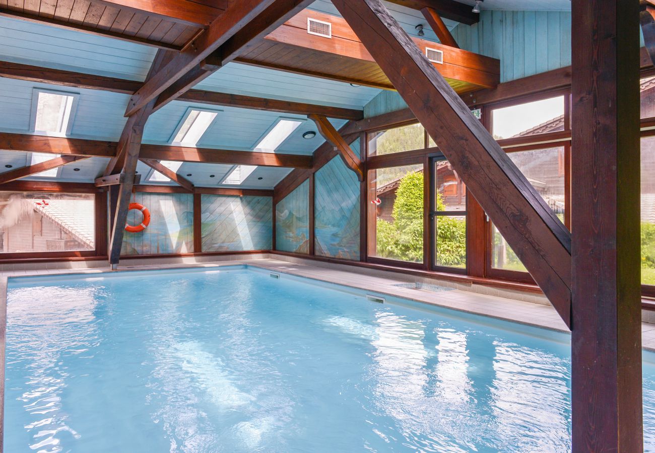 Appartement à Les Houches - Tête Rousse - Ski aux pieds - Piscine - Terrace