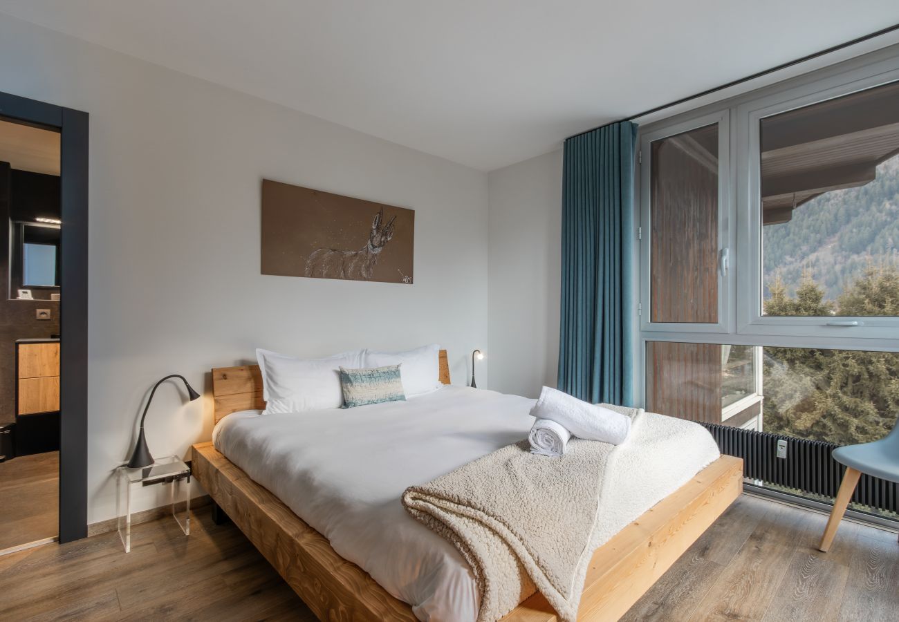 Appartement à Chamonix-Mont-Blanc - Quartz - Appt 4 étoiles vue Mont-Blanc - Centre