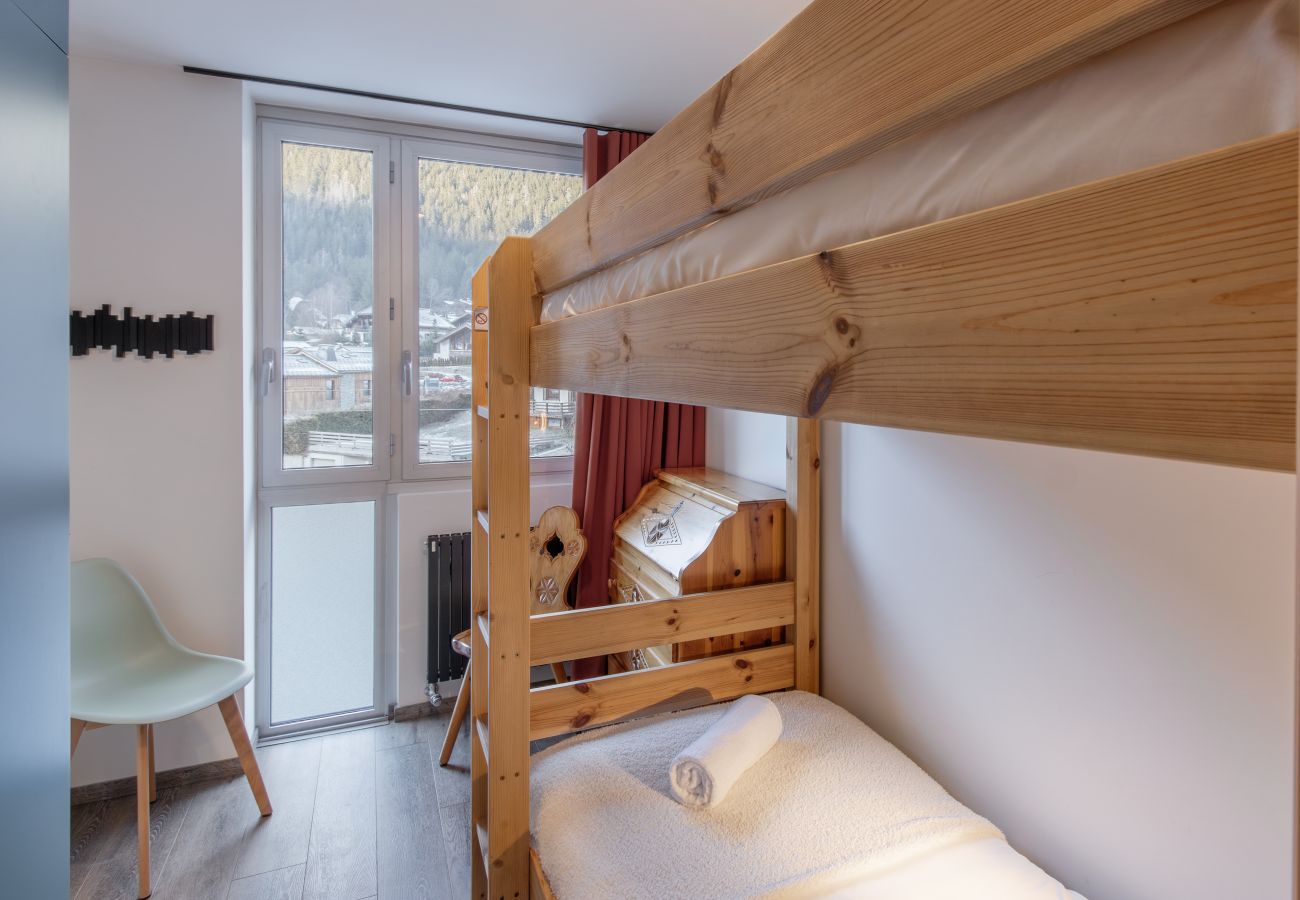 Appartement à Chamonix-Mont-Blanc - Quartz - Appt 4 étoiles vue Mont-Blanc - Centre