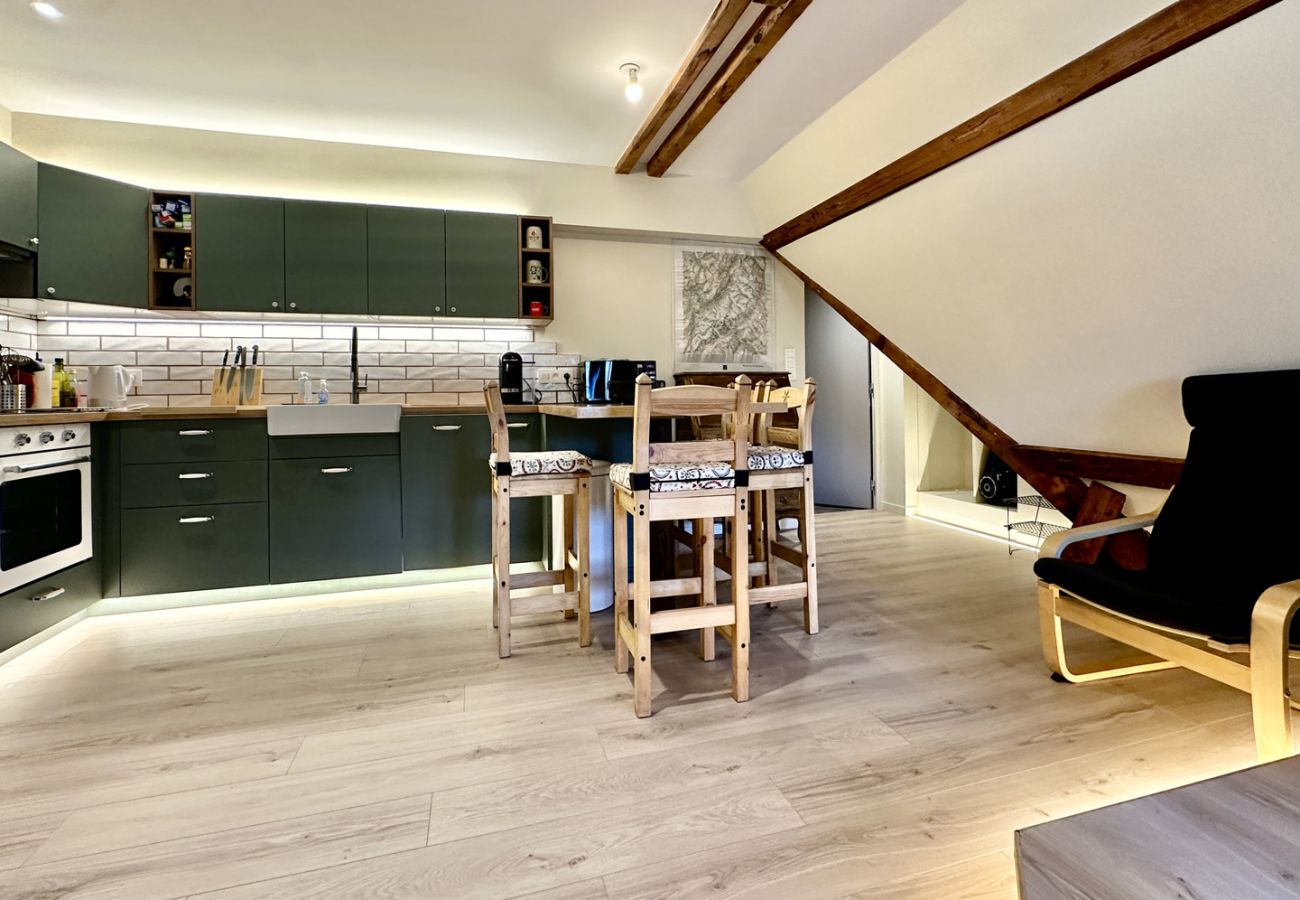 Appartement à Saint-Gervais-les-Bains - La Marquise - Rénové - Vue Aravis & proche thermes