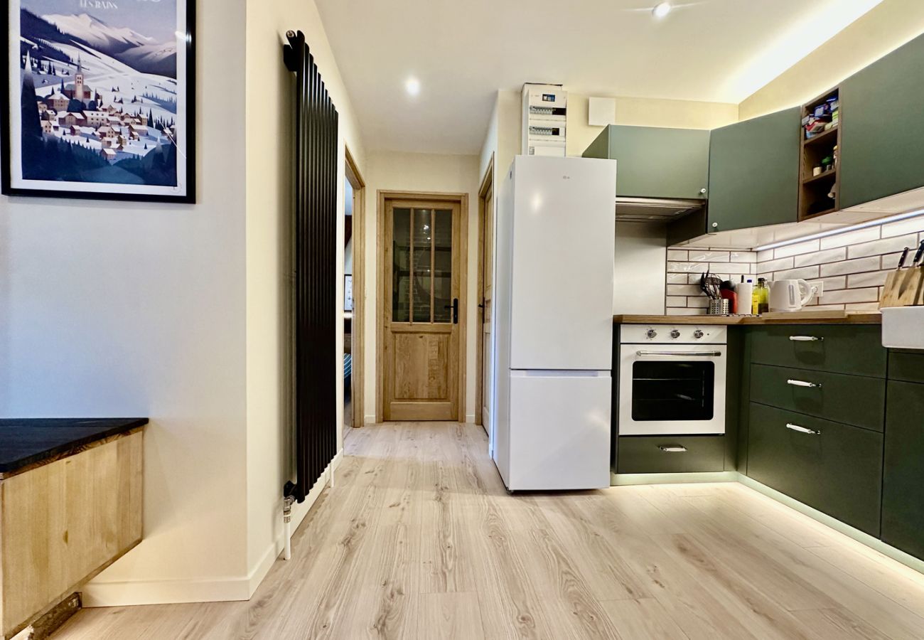 Appartement à Saint-Gervais-les-Bains - La Marquise - Rénové - Vue Aravis & proche thermes