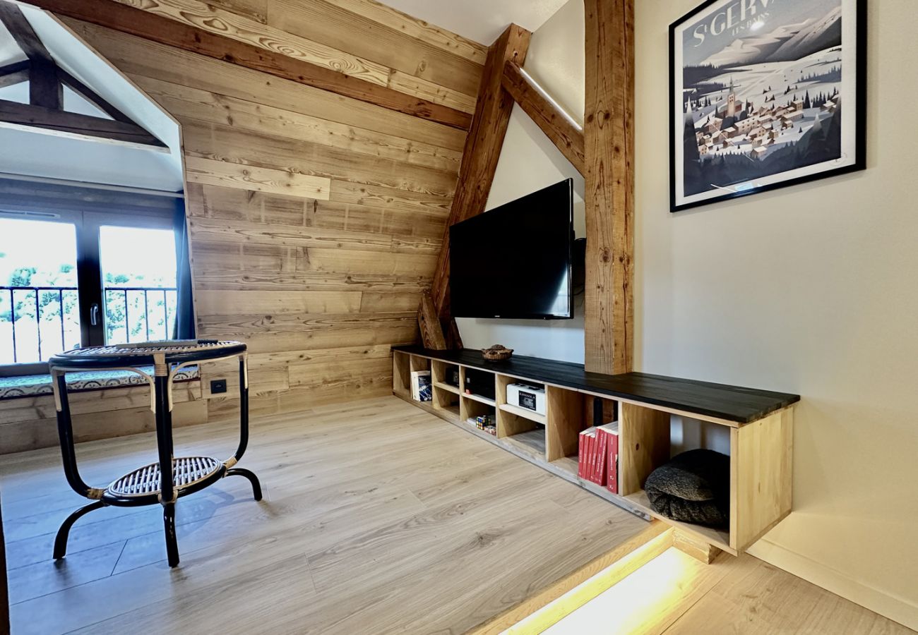 Appartement à Saint-Gervais-les-Bains - La Marquise - Rénové - Vue Aravis & proche thermes