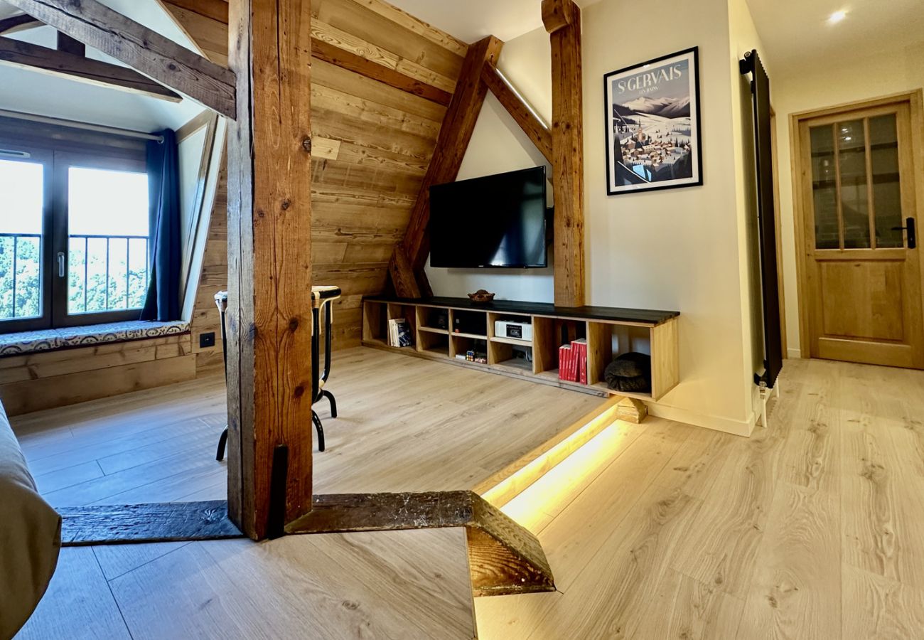 Appartement à Saint-Gervais-les-Bains - La Marquise - Rénové - Vue Aravis & proche thermes