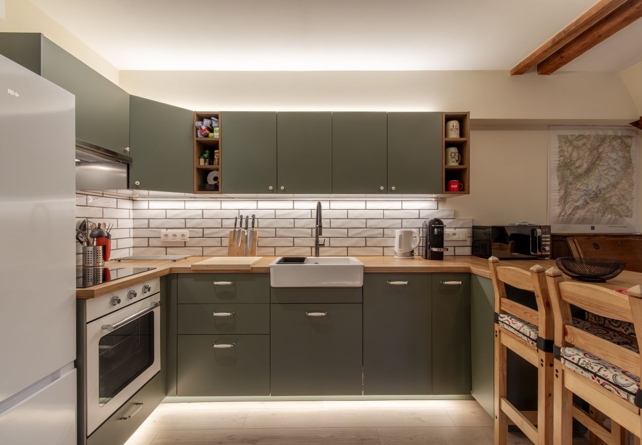 Appartement à Saint-Gervais-les-Bains - La Marquise - Rénové - Vue Aravis & proche thermes