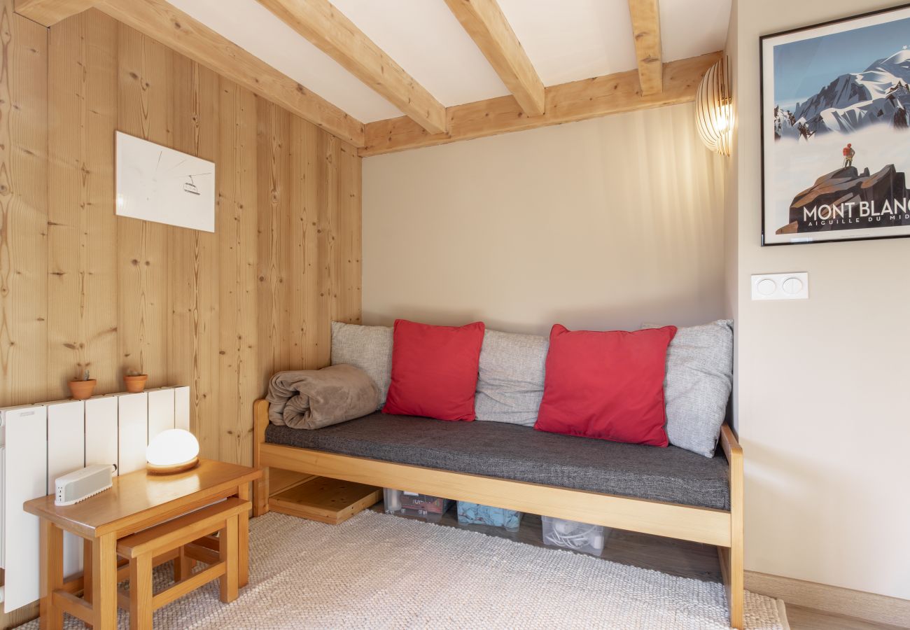 Appartement à Saint-Gervais-les-Bains - Le Mont Joux - Vue montagne & télécabine