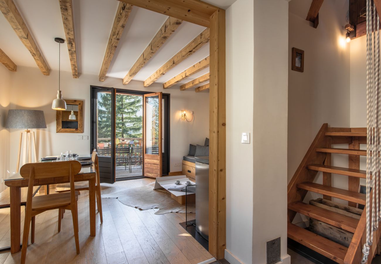 Chalet à Chamonix-Mont-Blanc - Le Refuge des Pècles - Vue Mont-Blanc - Central