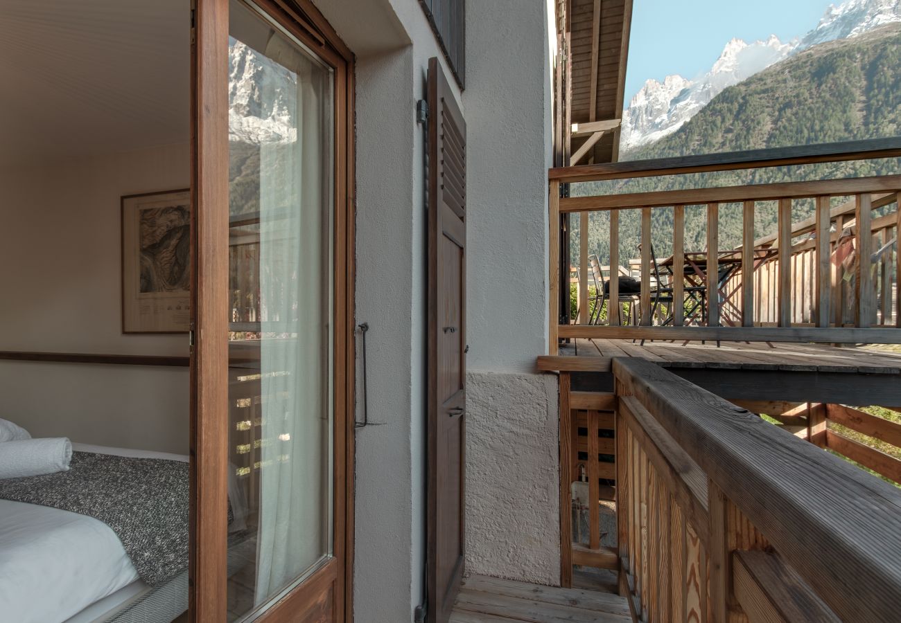 Chalet à Chamonix-Mont-Blanc - Le Refuge des Pècles - Vue Mont-Blanc - Central