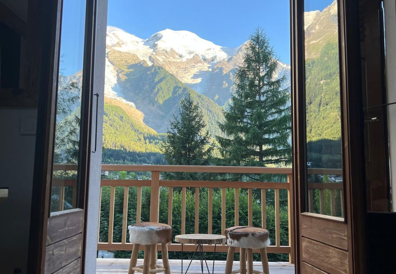 Chalet à Chamonix-Mont-Blanc - Le Refuge des Pècles - Vue Mont-Blanc - Central