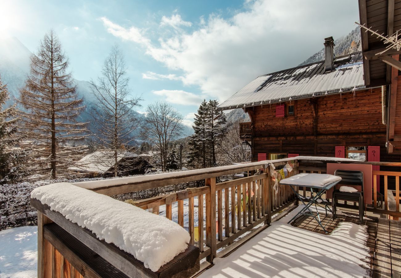 Chalet à Chamonix-Mont-Blanc - Le Refuge des Pècles - Vue Mont-Blanc - Central