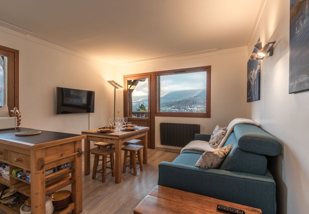 Appartement à Les Houches - Grand Balcon 7 - 2 balcons, vue & télécabines