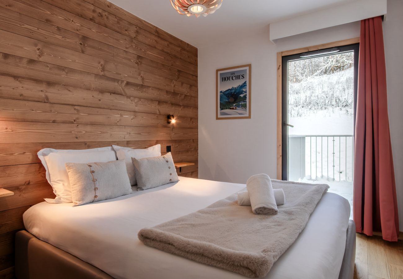 Appartement à Les Houches - Kandahar de kayla - Vue, SPA-  Remontées à 5 min