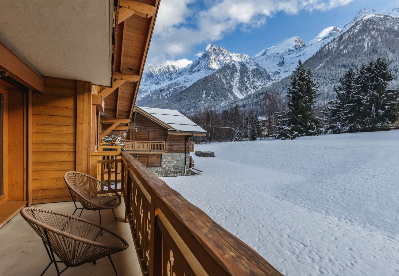 Appartement à Les Houches - Le Hameau des Glaciers – Ski & Vue Incroyable