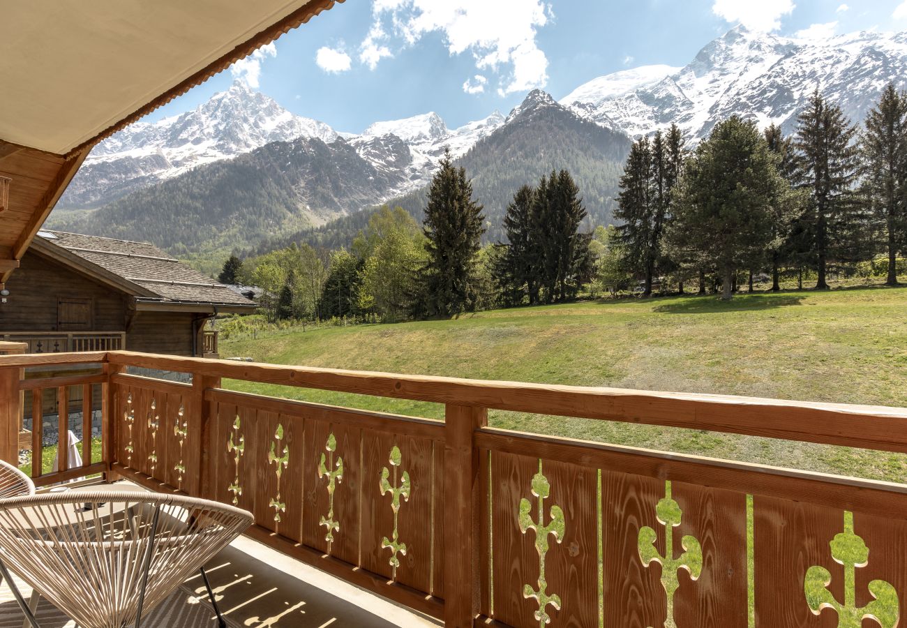 Appartement à Les Houches - Le Hameau des Glaciers – Ski & Vue Incroyable