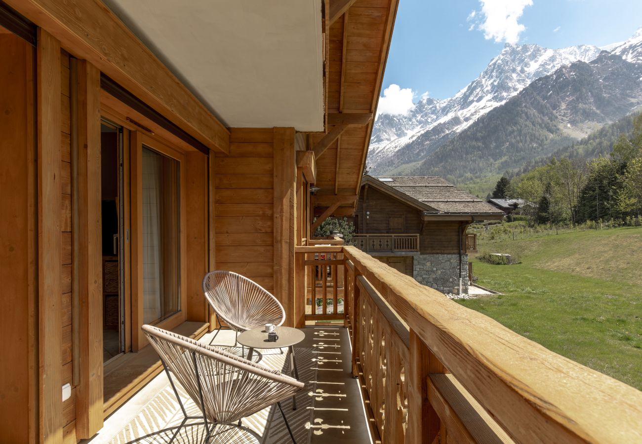 Appartement à Les Houches - Le Hameau des Glaciers – Ski & Vue Incroyable