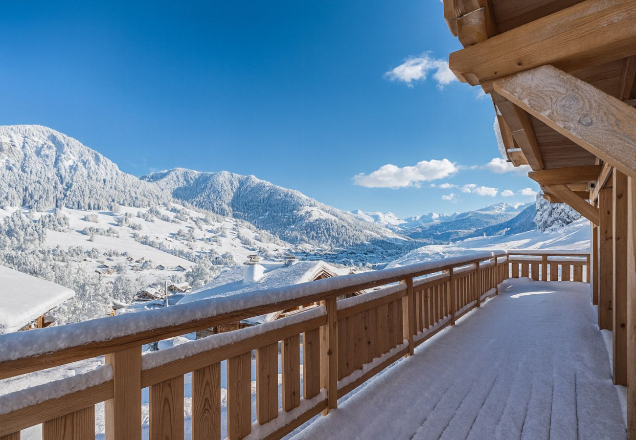 Chalet à Praz-sur-Arly - Chalet Le Chant des Étoiles – Famille, ski in/out