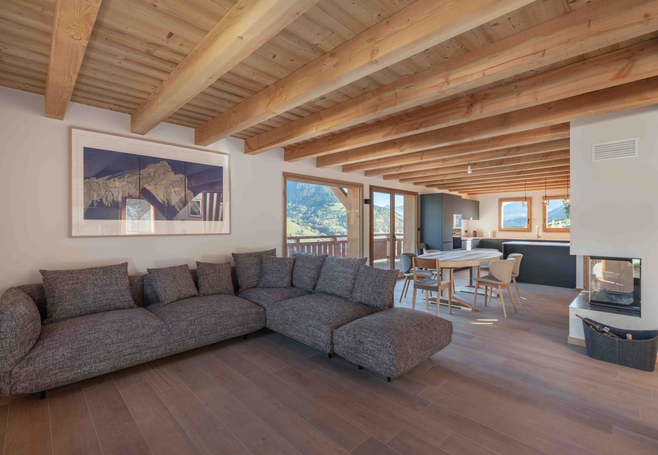 Chalet à Praz-sur-Arly - Chalet Le Chant des Étoiles – Famille, ski in/out