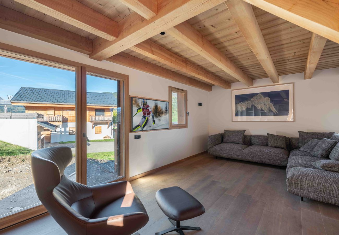 Chalet à Praz-sur-Arly - Chalet Le Chant des Étoiles – Famille, ski in/out