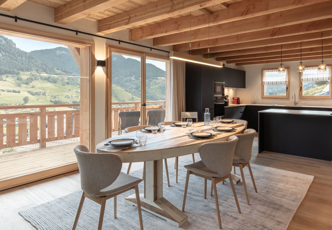 Chalet à Praz-sur-Arly - Chalet Le Chant des Étoiles – Famille, ski in/out