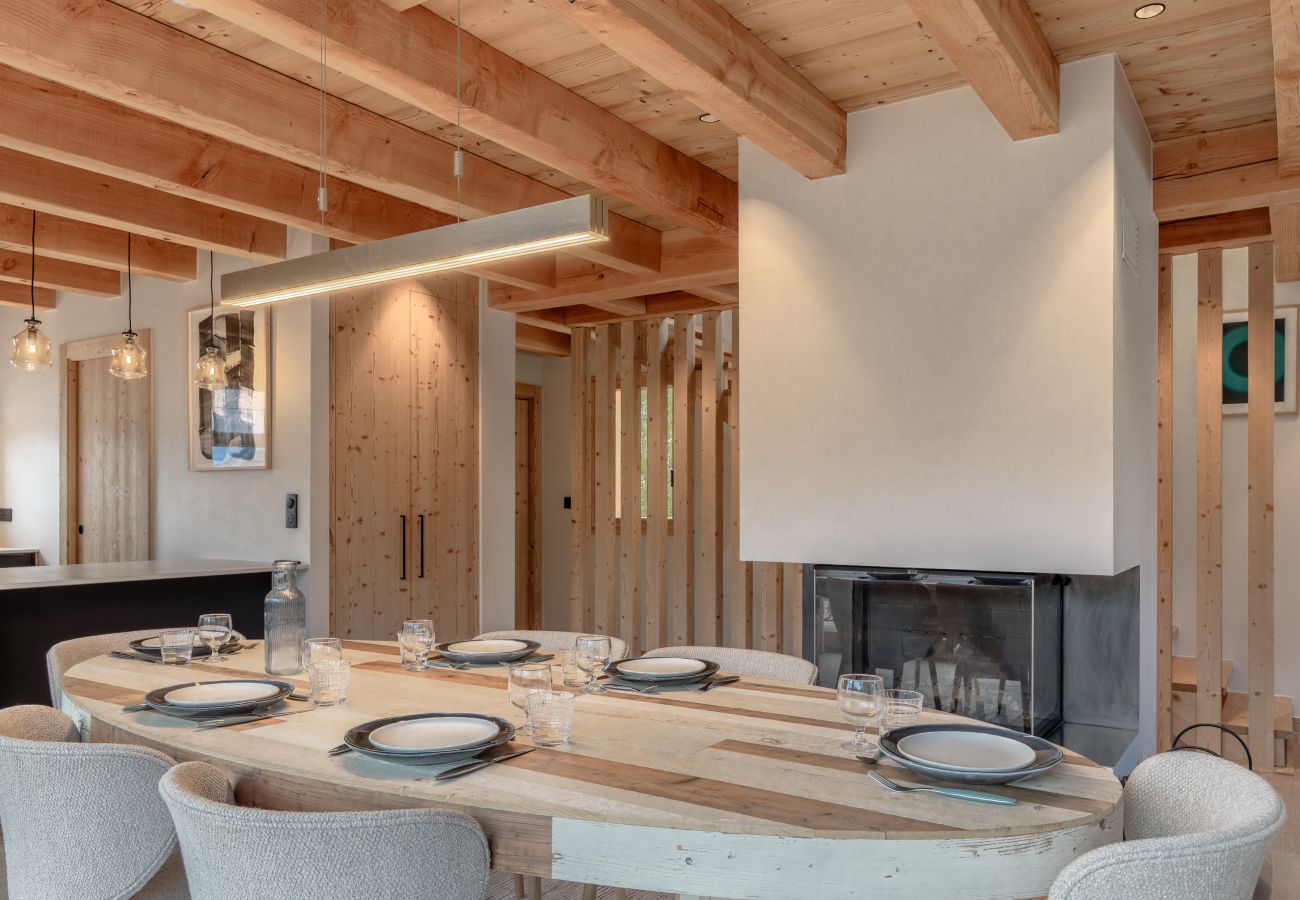 Chalet à Praz-sur-Arly - Chalet Le Chant des Étoiles – Famille, ski in/out