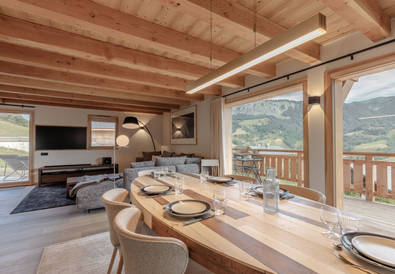 Chalet à Praz-sur-Arly - Chalet Le Chant des Étoiles – Famille, ski in/out
