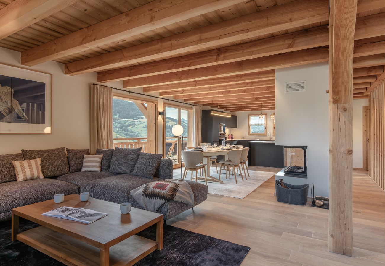 Chalet à Praz-sur-Arly - Chalet Le Chant des Étoiles – Famille, ski in/out