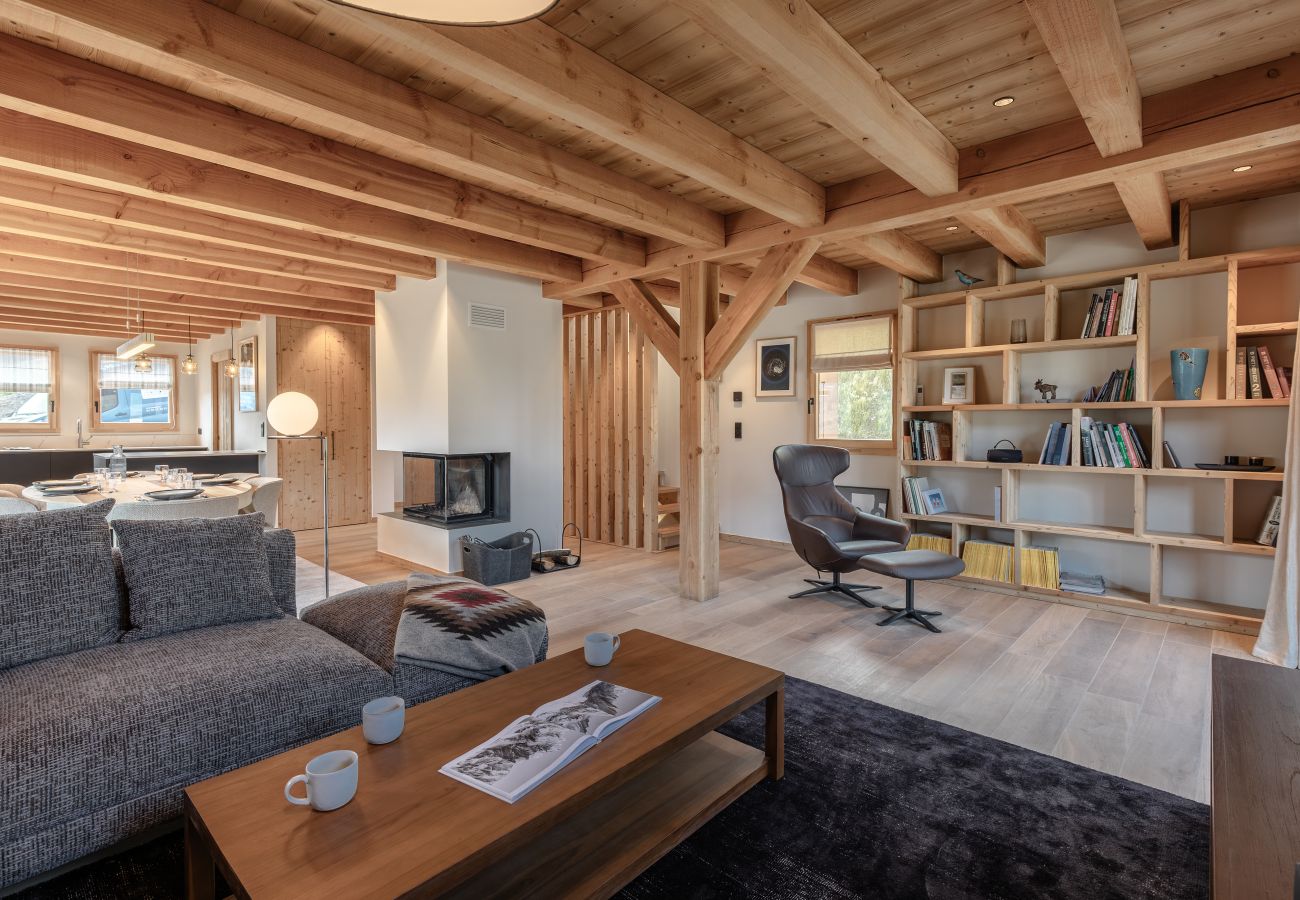 Chalet à Praz-sur-Arly - Chalet Le Chant des Étoiles – Famille, ski in/out