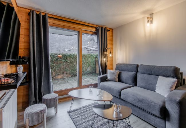  à Les Houches - Le Cocon du Prarion – Ski, vue & jardin