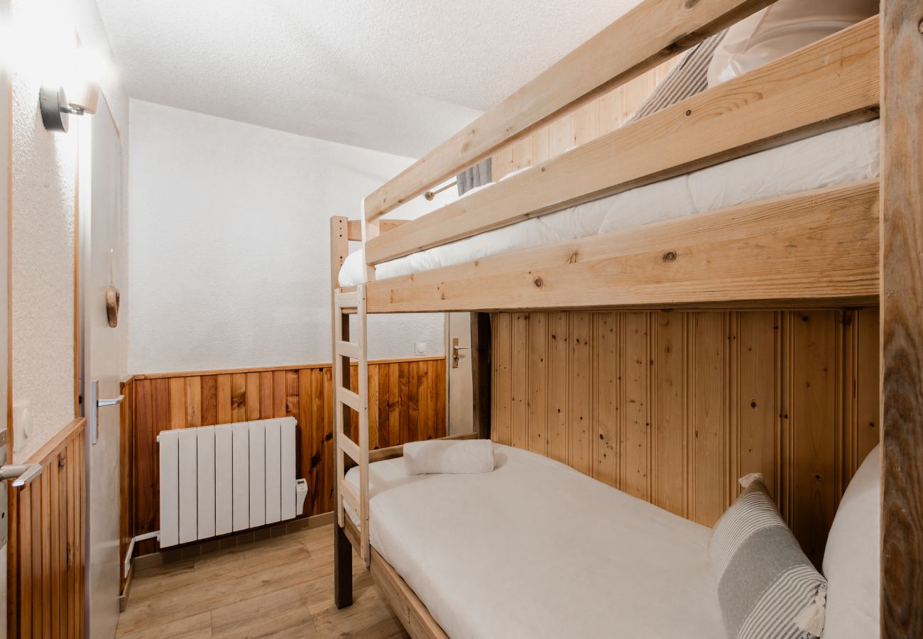 Studio à Les Houches - Le Cocon du Prarion – Ski, vue & jardin