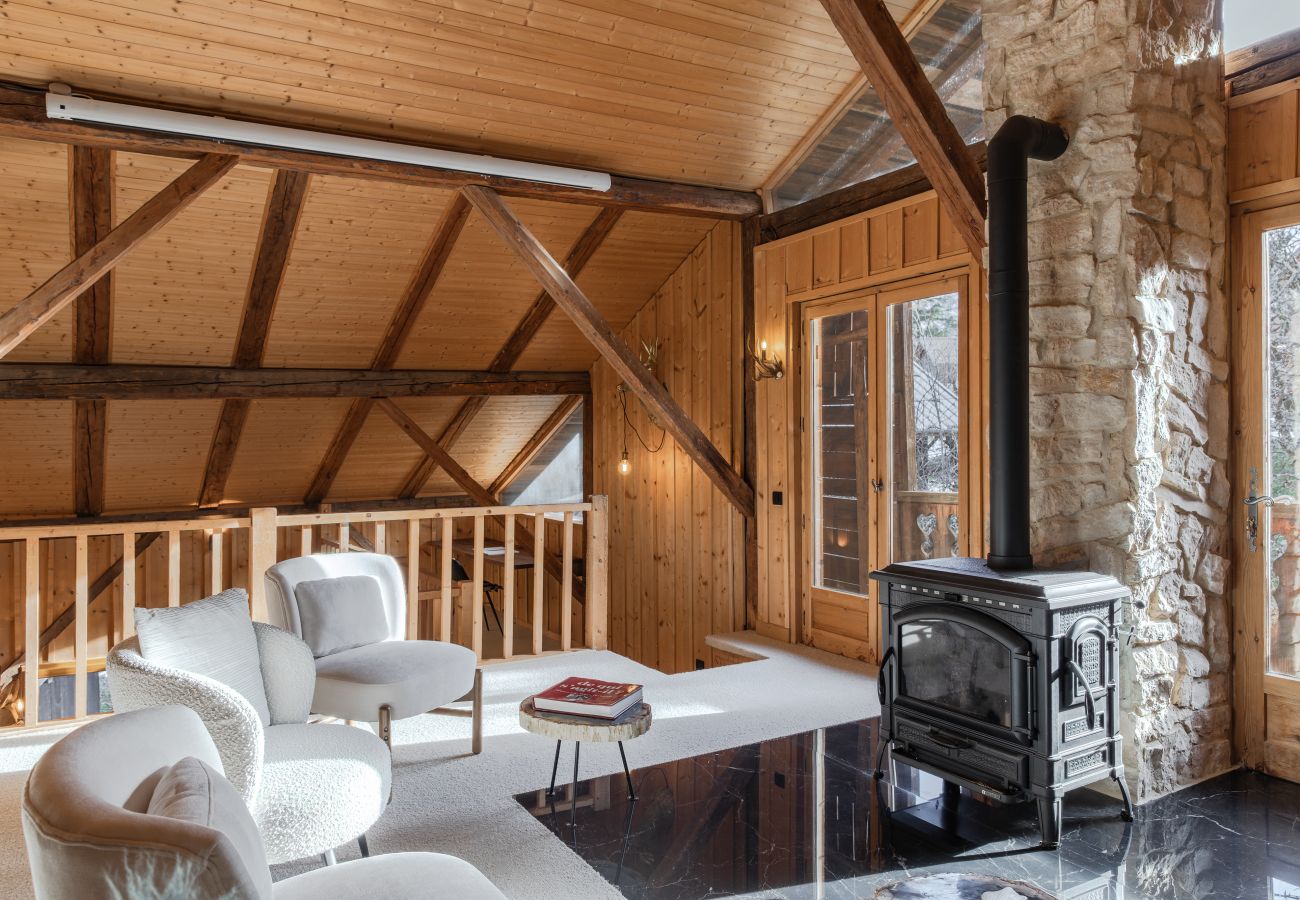 Chalet à Saint-Gervais-les-Bains - Chalet Paris Mont-Blanc – Luxe et authenticité