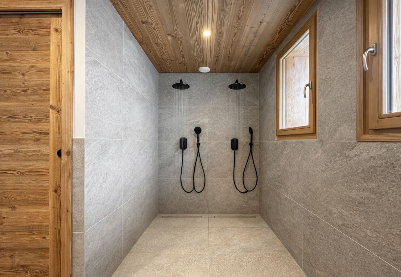 Chalet à Combloux - Chalet Suzan’e – Panorama Mont-Blanc & jacuzzi