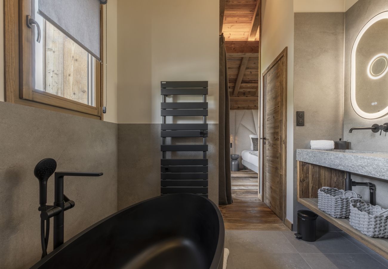 Chalet à Combloux - Chalet Suzane – Panorama Mont-Blanc & jacuzzi