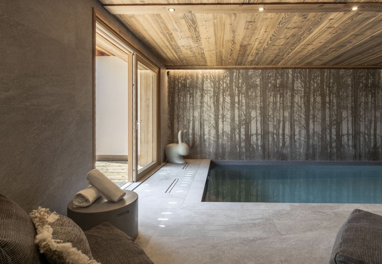 Chalet à Combloux - Chalet Suzane – Panorama Mont-Blanc & jacuzzi