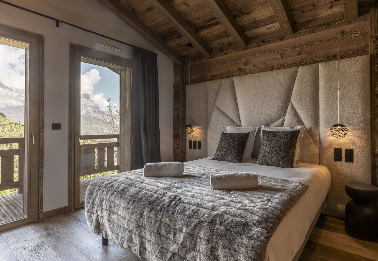 Chalet à Combloux - Chalet Suzane – Panorama Mont-Blanc & jacuzzi