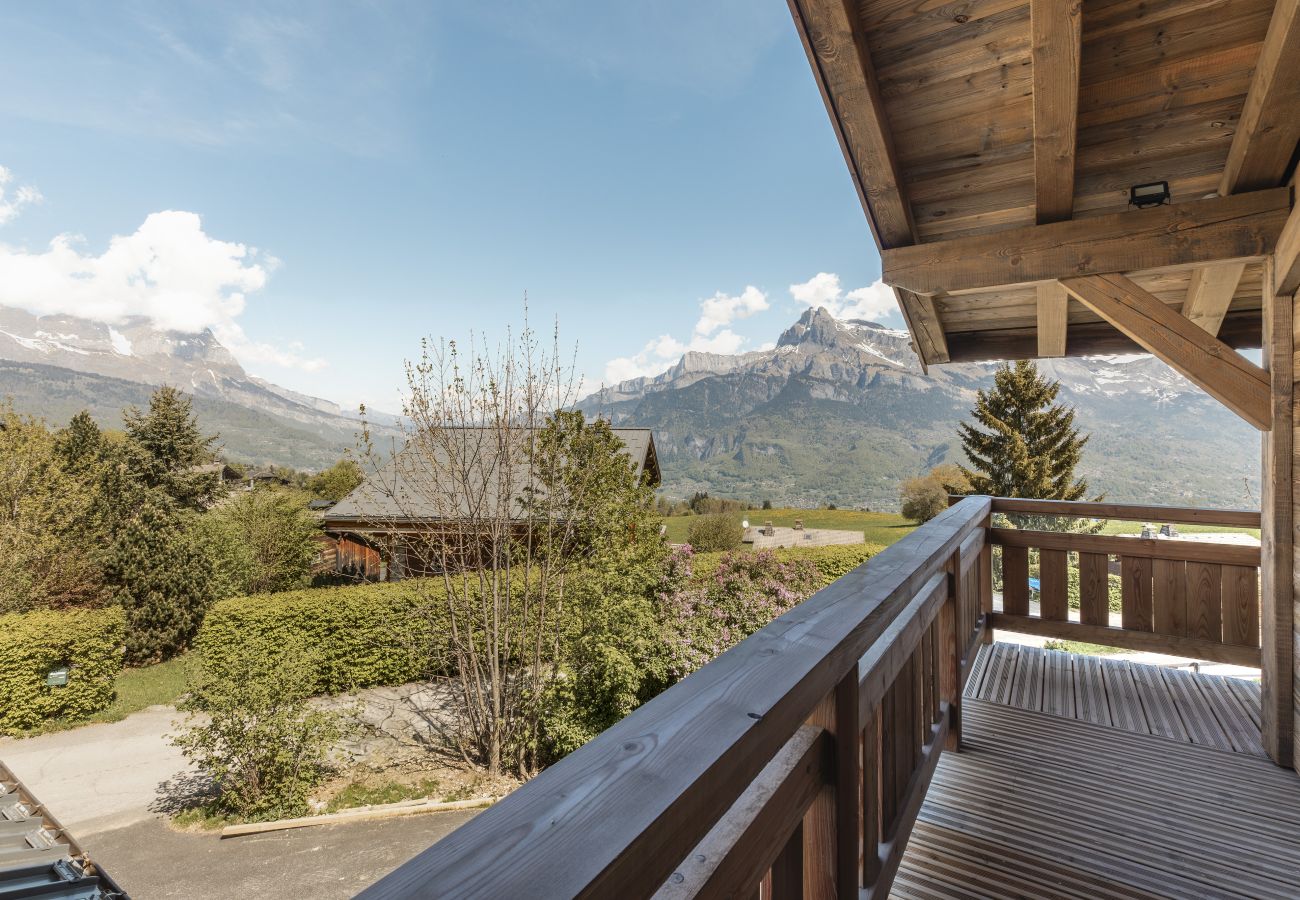 Chalet à Combloux - Chalet Suzane – Panorama Mont-Blanc & jacuzzi