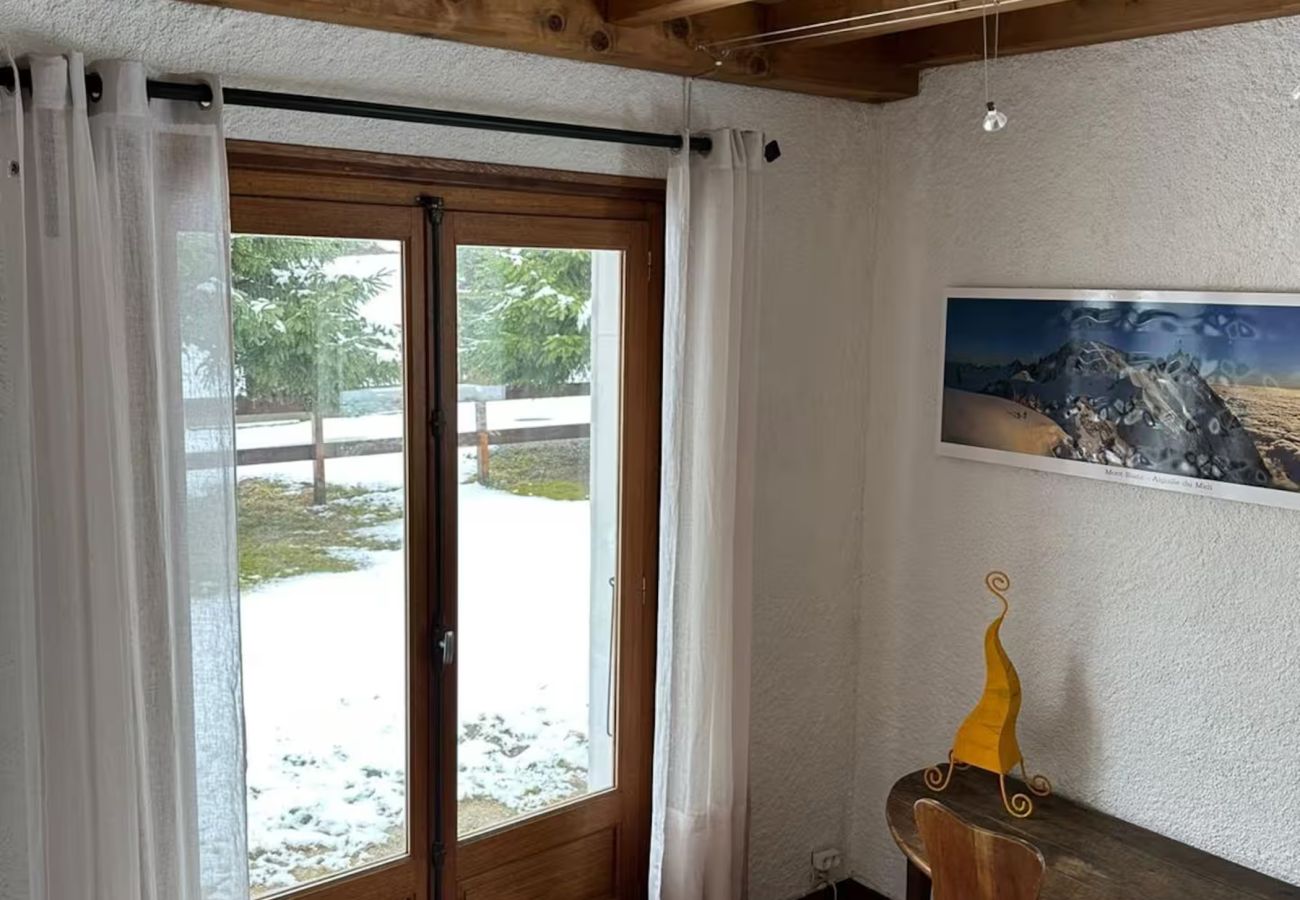 Appartement à Chamonix-Mont-Blanc - Les Carlines des Bossons – Jardin & Panorama