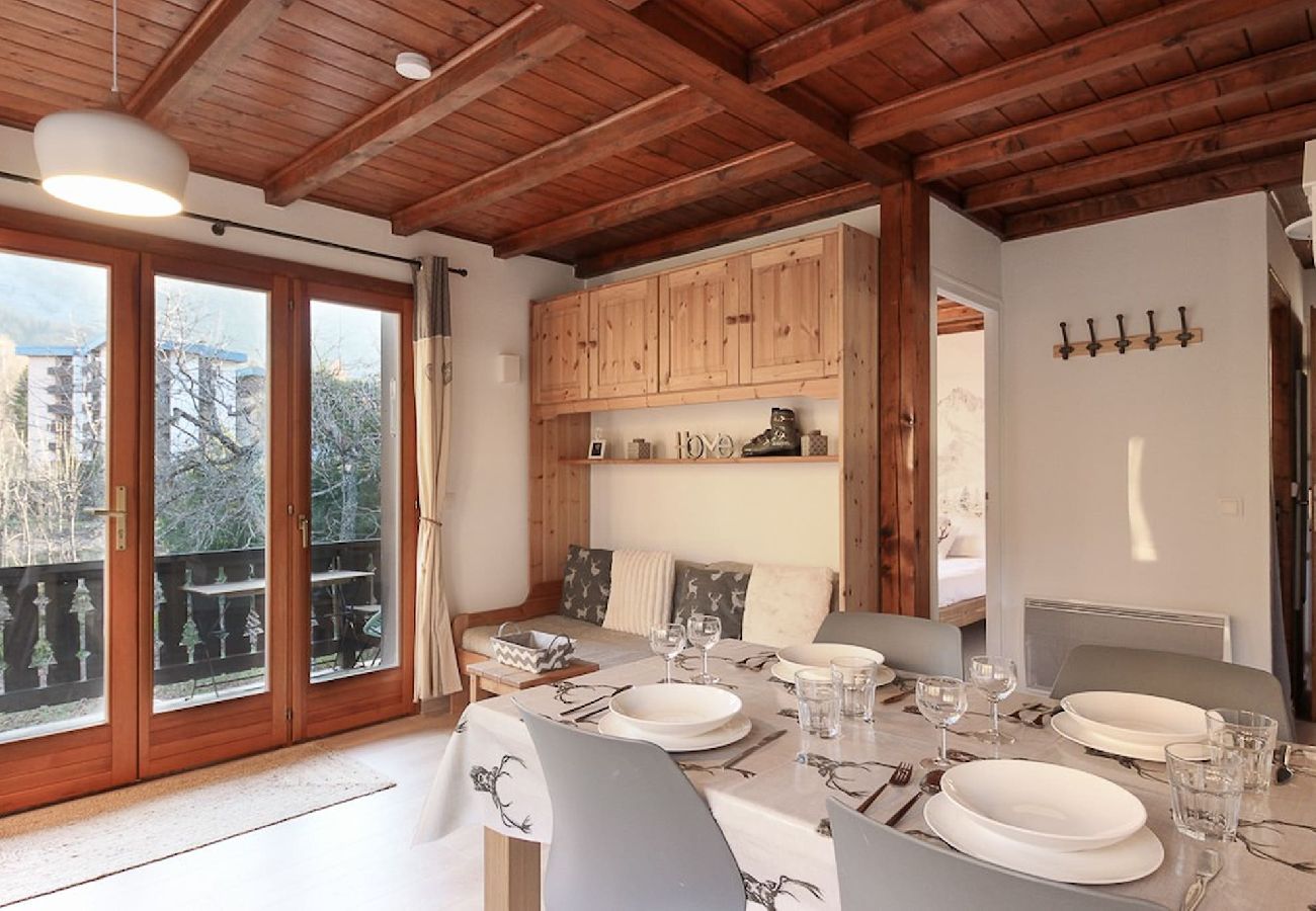 Apartamento em Chamonix-Mont-Blanc - Les Fleurs de Cham top - Jardin vues - Rénové