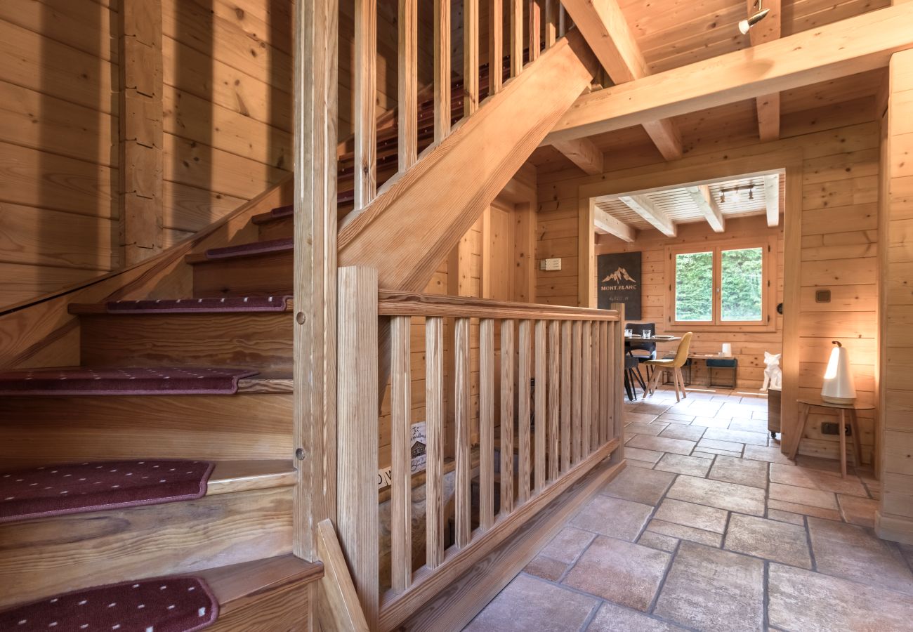 Chalet em Les Houches - Balcon De l'Europe - Jacuzzi privé - Jardin vue MB